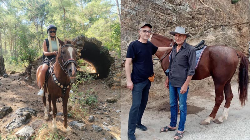 private forest horse riding